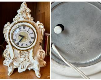 Lanshire Ceramic Mantle Clock