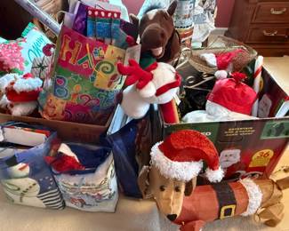 Christmas Plush Toys and Decorations Assortment