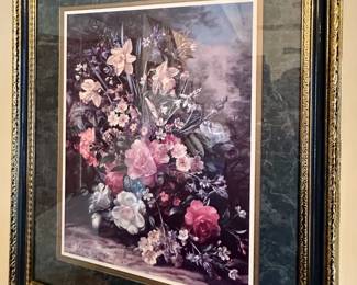 Albert Williams Floral Still Life Framed Print