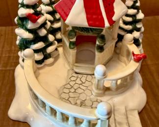 Department 56 Snow Village "Gazebo" 1988