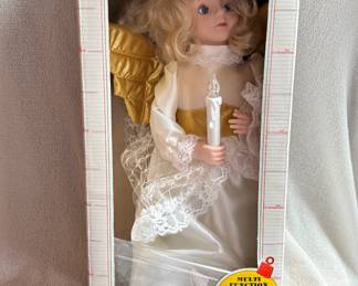 Telco Motionettes of Christmas Animated Angel Display Figure