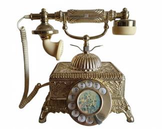 Vintage Imperial Classique French Style Rotary Dial Telephone