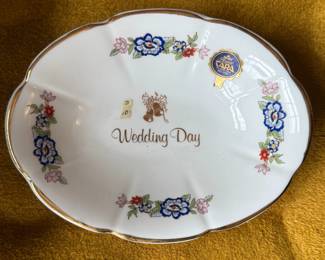 Royal Tara Wedding Day Fine Bone China Dish