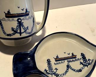 Captain Spicer's Stoneware, Produced by Louisville Stoneware