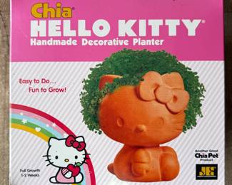 Chia Pet Hello Kitty Handmade Decorative Planter