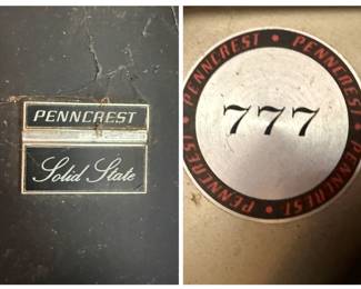 Penncrest Console Stereo with Turntable and AM or FM Radio fourth image