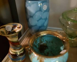 A few pieces of pottery