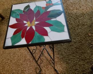 Mosaic top table