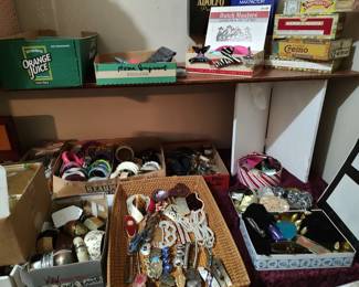 Bracelets and hair jewelry