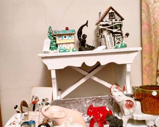 Elephant figurines and more