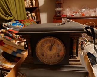 Old mantle clock