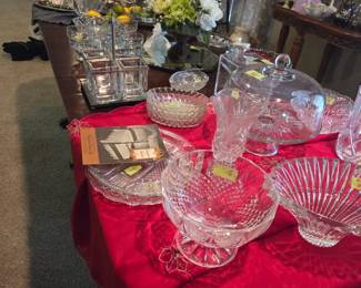 Section can be removed to make a drop leaf table.