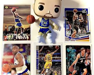 Golden State Warriors Basketball Collectibles Lot – Cards “HARDAWAY” & Funko Pop