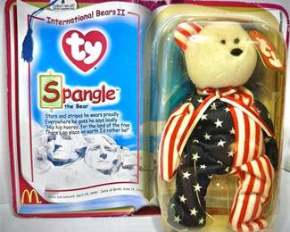 Ty Beanie Baby Spangle the Bear