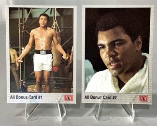 MUHAMMAD ALI SPORTS CARD LOT