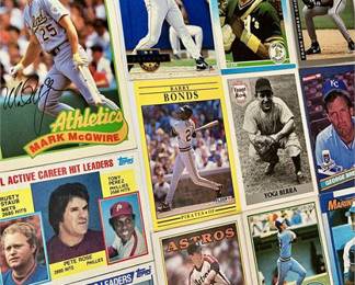 Baseball Legends Sports Card Lot