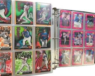 Huge Baseball Card Album (Over 100 pages. (Rookies, Modern, and Vintage)