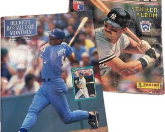 Vintage Baseball Magazines ( Beckett & Panini )