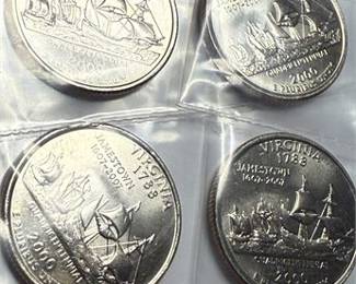Lot 153   1 Bid(s)
2000 Virginia State Quarters | Lot of 4 | Brilliant Uncirculated