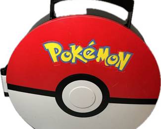 Vintage 1999 Pokémon Poké Ball Carry Case – Card & Toy Storage Organizer