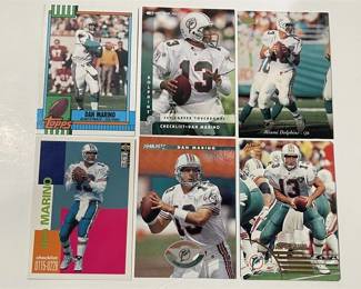 DAN MORINO Football Card LOT