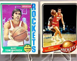 1974 & 1979 TOPPS | RUDY TOMJANOVICH