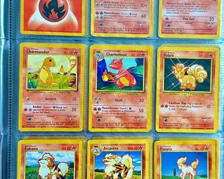 Vintage Pokemon Binder Collection (90 Cards from 1999)