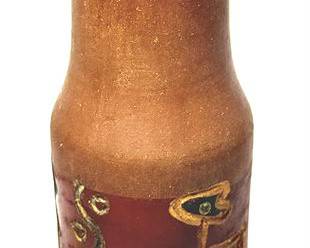 Vintage Handcrafted Ceramic Pitcher – Terracotta