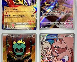 Pokémon Card Lot – Mega Latias EX, Marshadow AR, Illustration Rares (4 Cards)