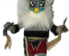 Native American Made Ahote (Hopi) Kachina Doll