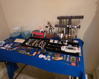 Jewelry and more collectibles. 