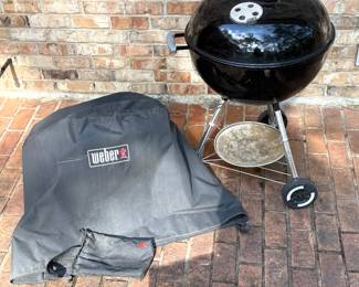 Weber Charcoal Grill With Cover 