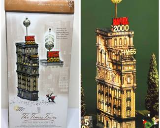 Department 56 The Times Tower Special Edition Gift Set 