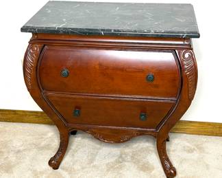 Bombay Company Marble Top Side Table 