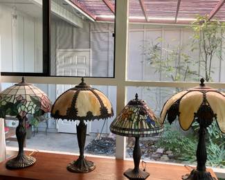 TIFFANY STYLE LAMPS