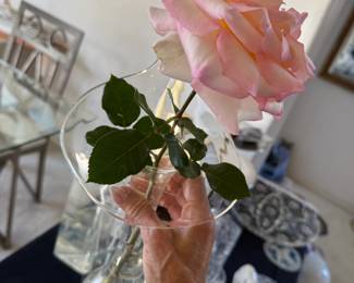 PICKED THIS GORGEOUS RODE TODAY FOR THIS VINTAGE VASE