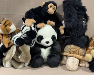 Collection Of Stuffed Animals 