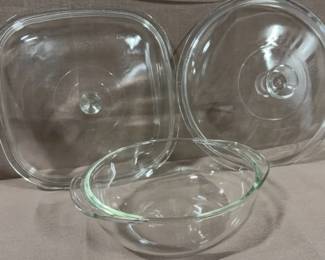 Two Lids Bowl Glass