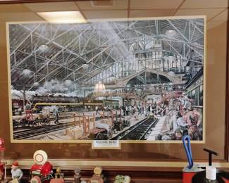 Nashville train station painting 
