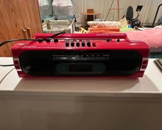 Realistic SCR AM or FM Stereo Radio Cassette Recorder Boombox