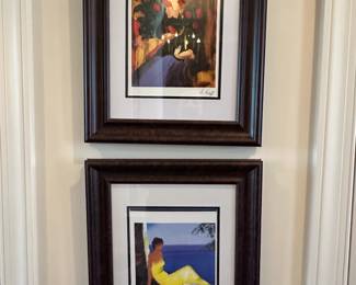 Framed Art Prints by Linda Le Kinff and Bellet