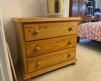 Vintage Pine Drawer Chest