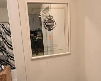 Framed Warsteiner Beer Advertisement