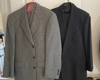 Mens Wool Suits: Evan Picone & Biella