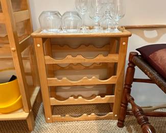 Wooden Wine Rack 