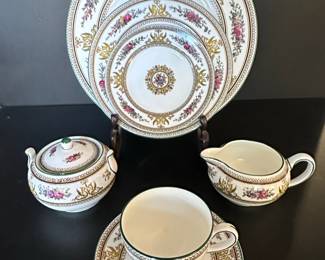 Wedgwood Columbia Bone China Tea Set