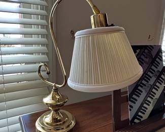 Vintage Brass Alsy Desk Lamp with Swinging Arm