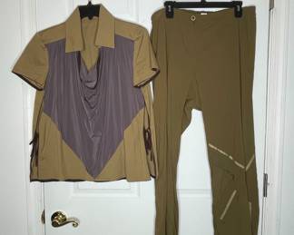 Fendi blouse & Jean Marc Philippe pants