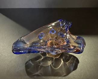 Frantisek Zemek Niagara Art Glass Bowl