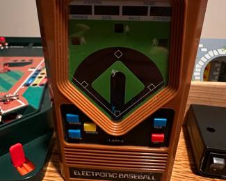 Vintage Mattel Electronics Baseball Handheld Game